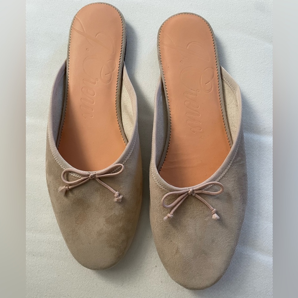 J.Crew Flat Mules 10.5
